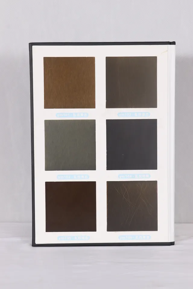 Metal finishes · Sample 13