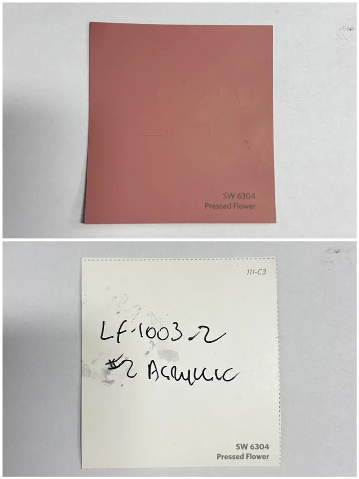 Metal finishes · Sample 16