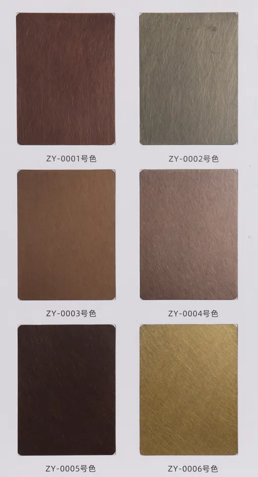 Metal finishes · Sample 18