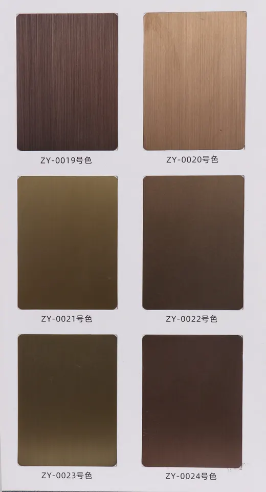 Metal finishes · Sample 21