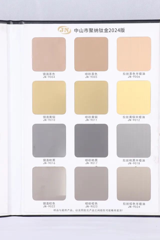 Metal finishes · Sample 30