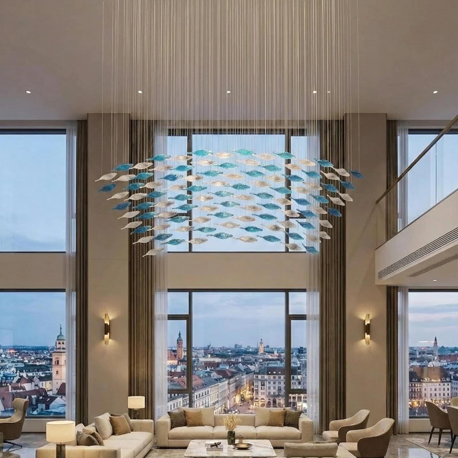 Global Custom Non-Standard Lighting Manufacturer | Bespoke Hotel, Villa, Club & Commercial Project Lighting Worldwide project view