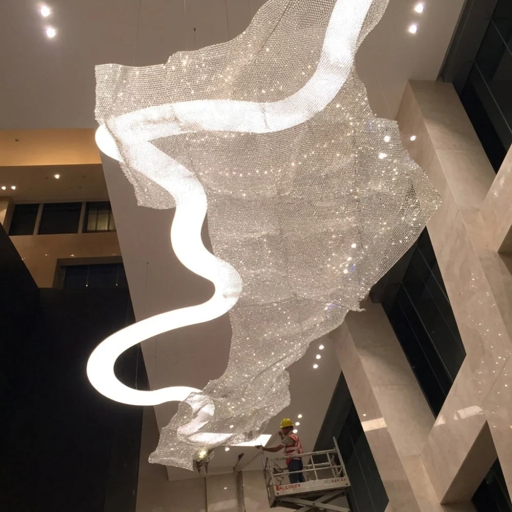 China Shopping Mall Glass Cloud project view