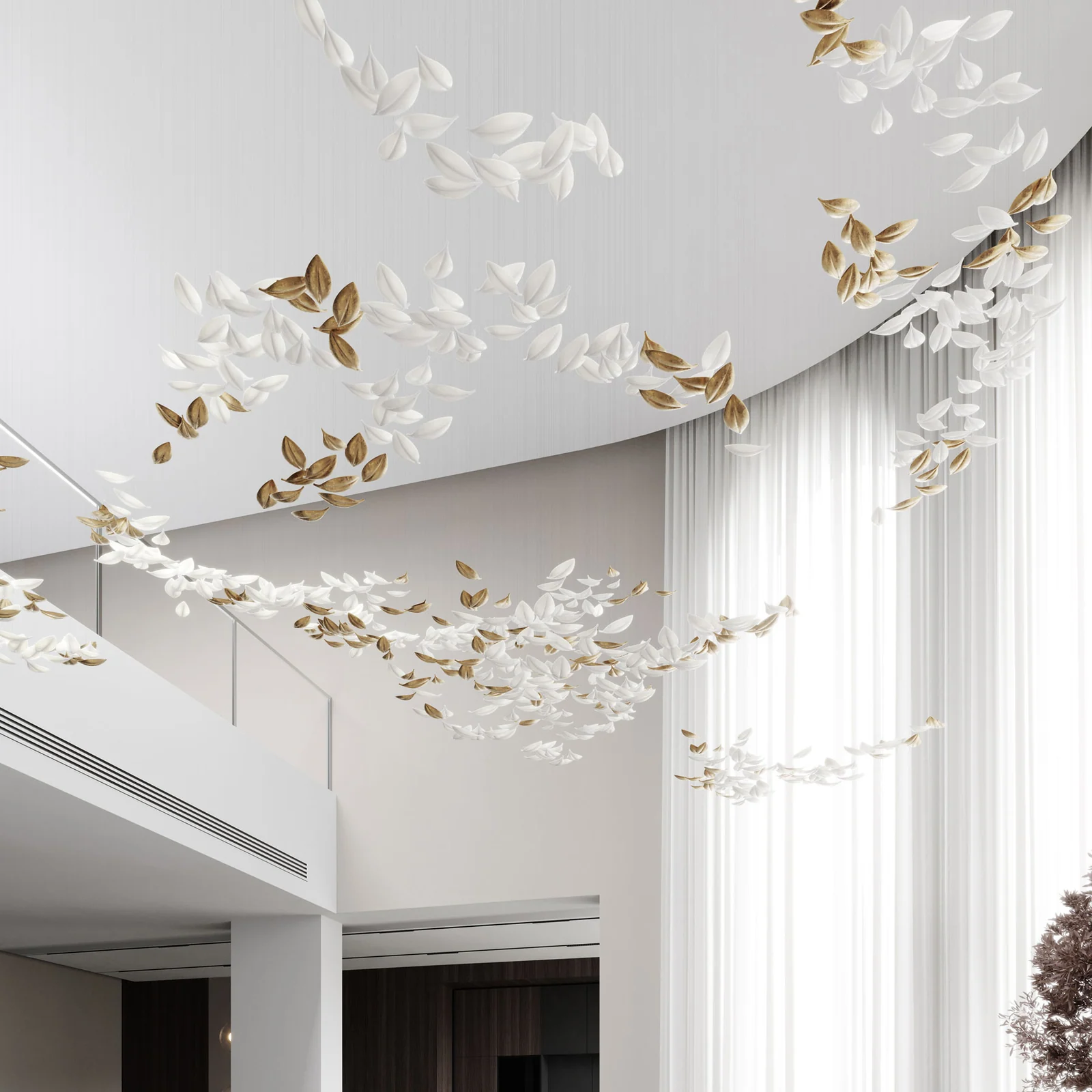 Cambodia Dining Chandelier project view