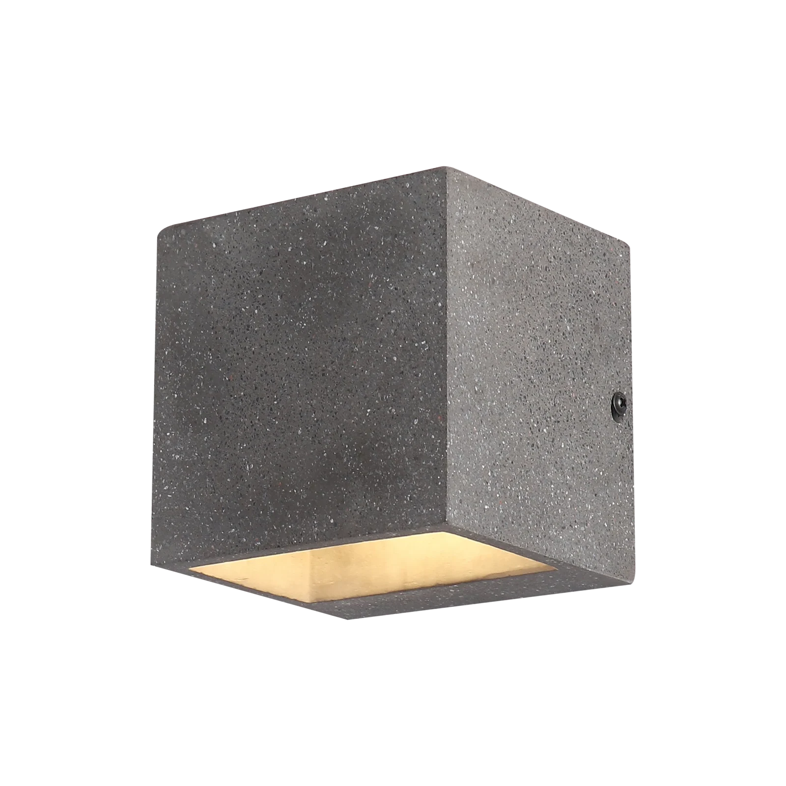 Architectural Minimalist Square Block Light detail