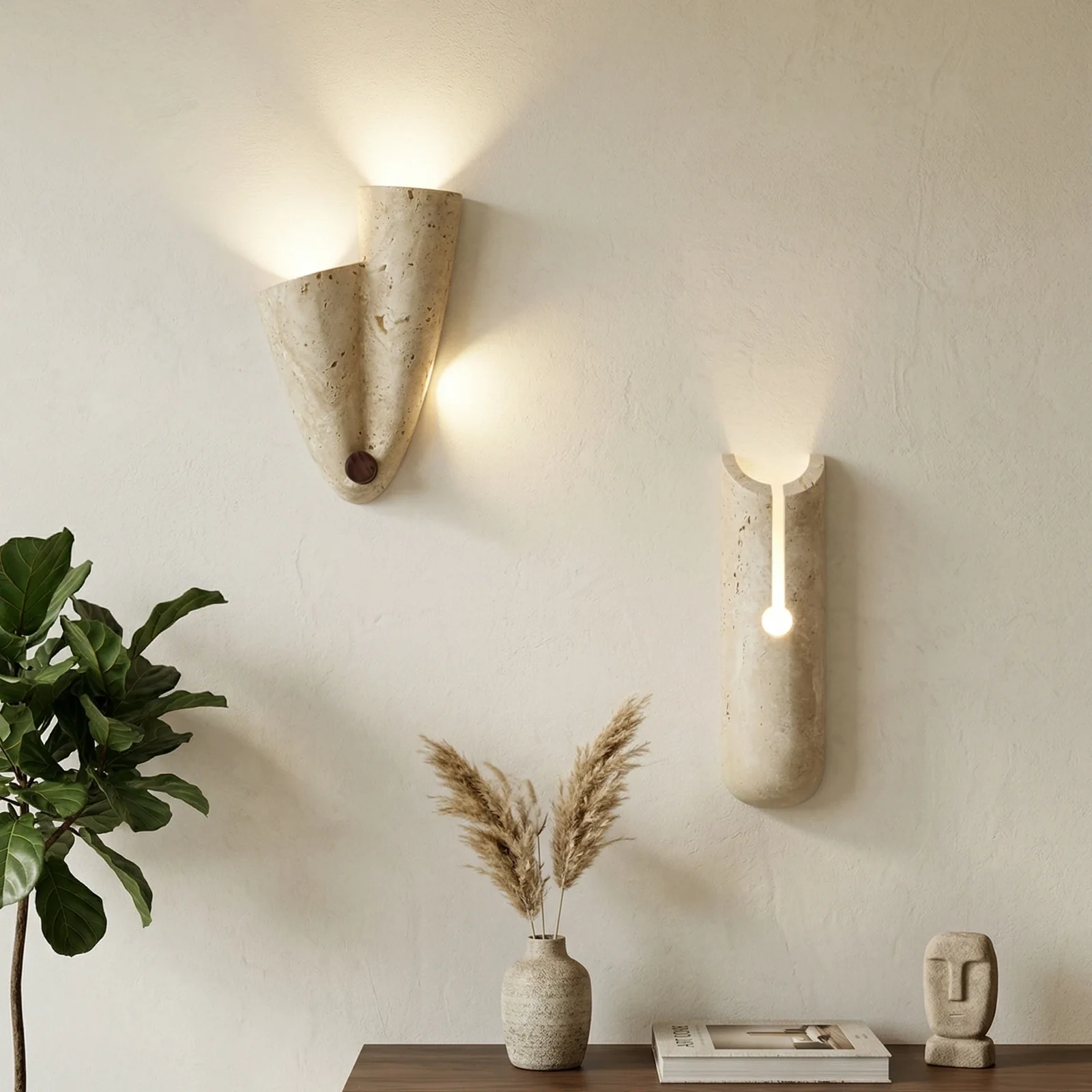 wabi-sabi-travertine-sconce-curved detail