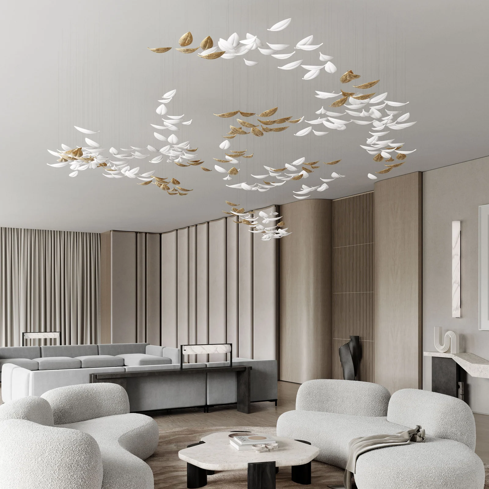 Cambodia Dining Chandelier project view