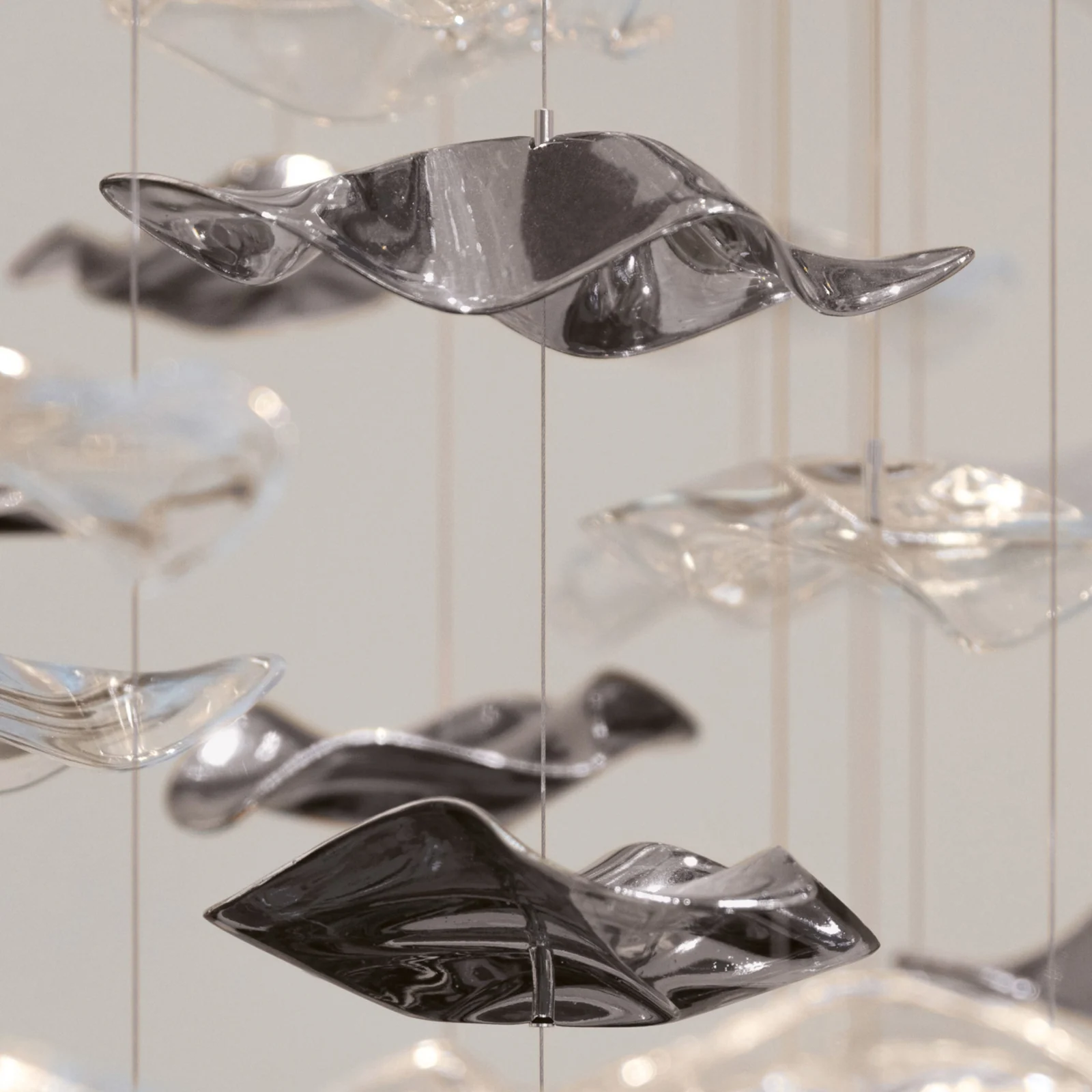 Custom Statement Pendant Light for Modern Villa Projects project view