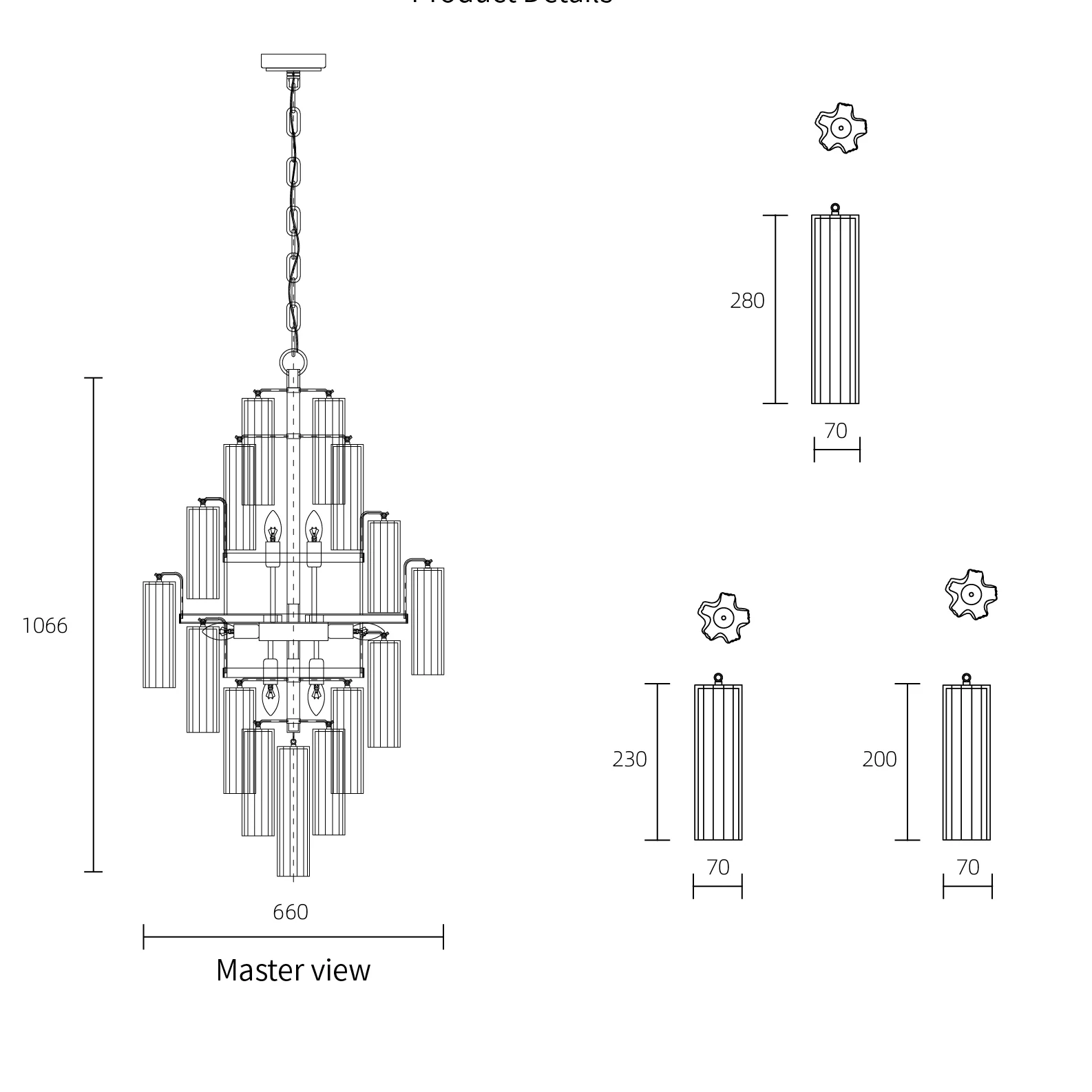 UL & CSA Custom Lighting USA, Canada, Mexico | Luxury Villa, Hotel & Commercial Building Bespoke Fixtures project view