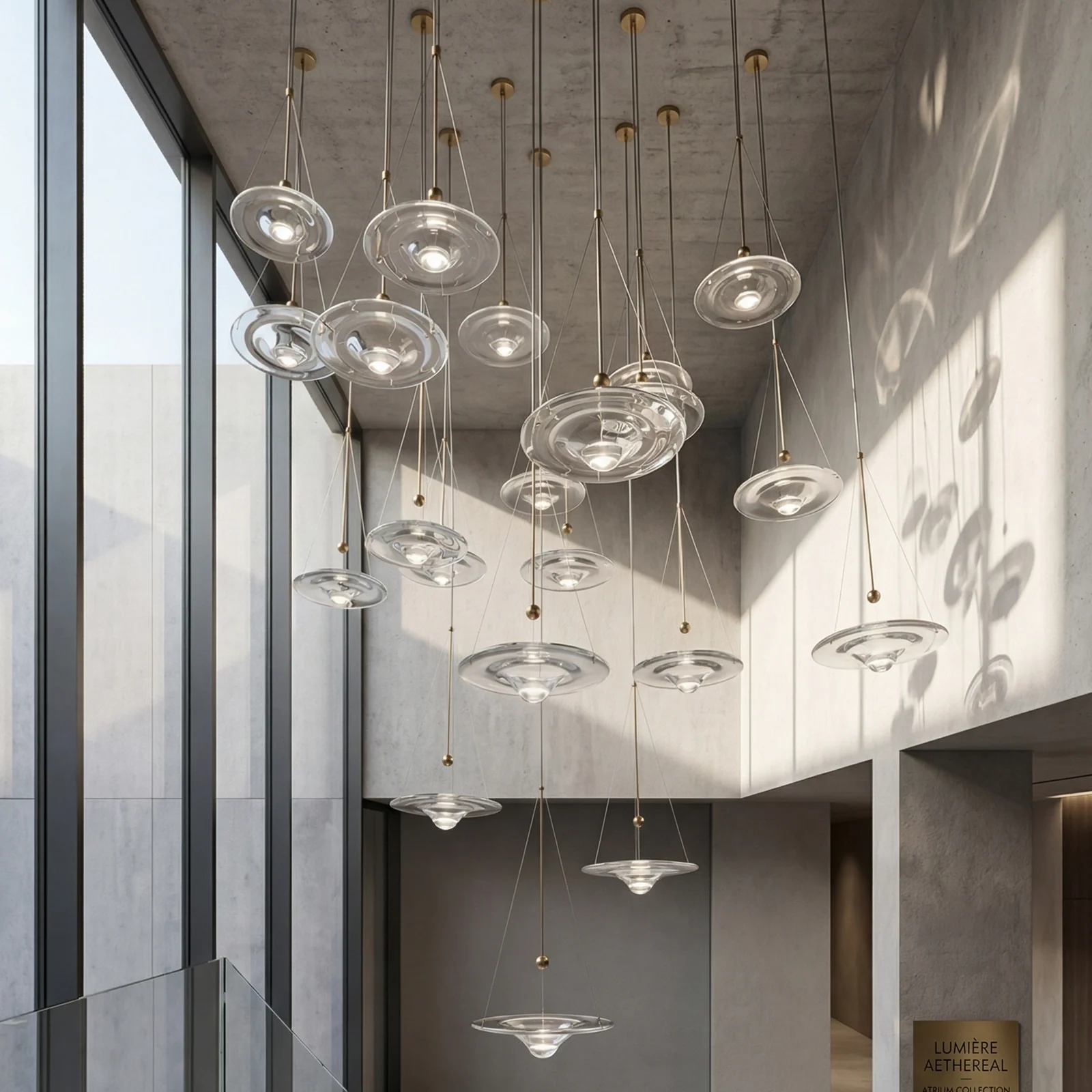 Custom Luxury Chandeliers for USA Luxury Villas | Los Angeles, Miami, Dallas Bespoke Residential Lighting project view