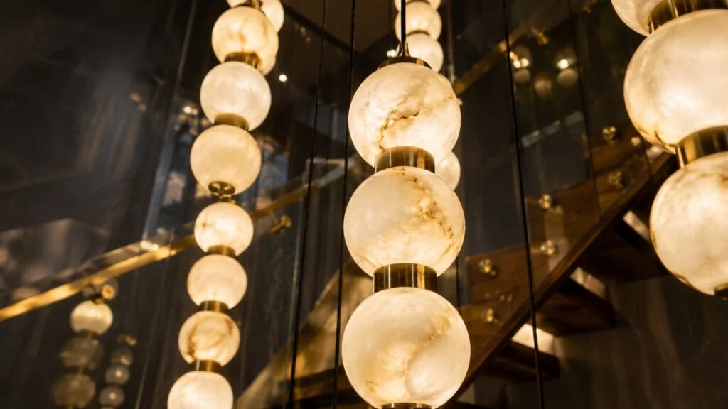 Marble vs. Travertine vs. Alabaster Lighting: Which Natural Stone Is Best for Your Project?