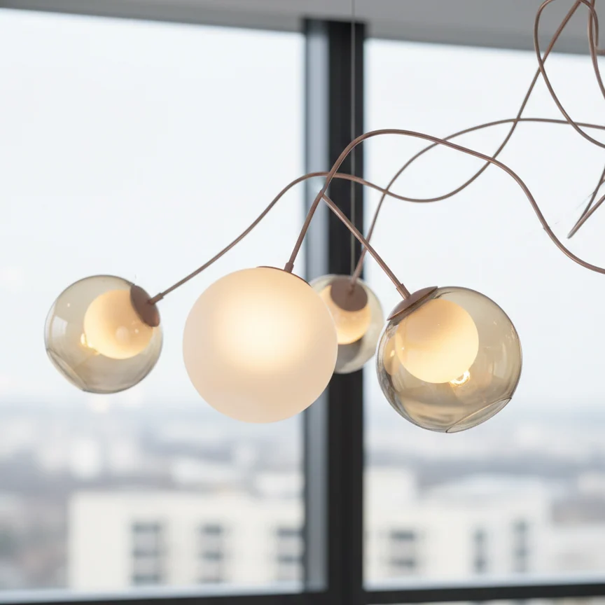 SAA Compliant Custom Lighting Australia | Modern Luxury Villa, Boutique Hotel & Commercial Bespoke Fixtures project view