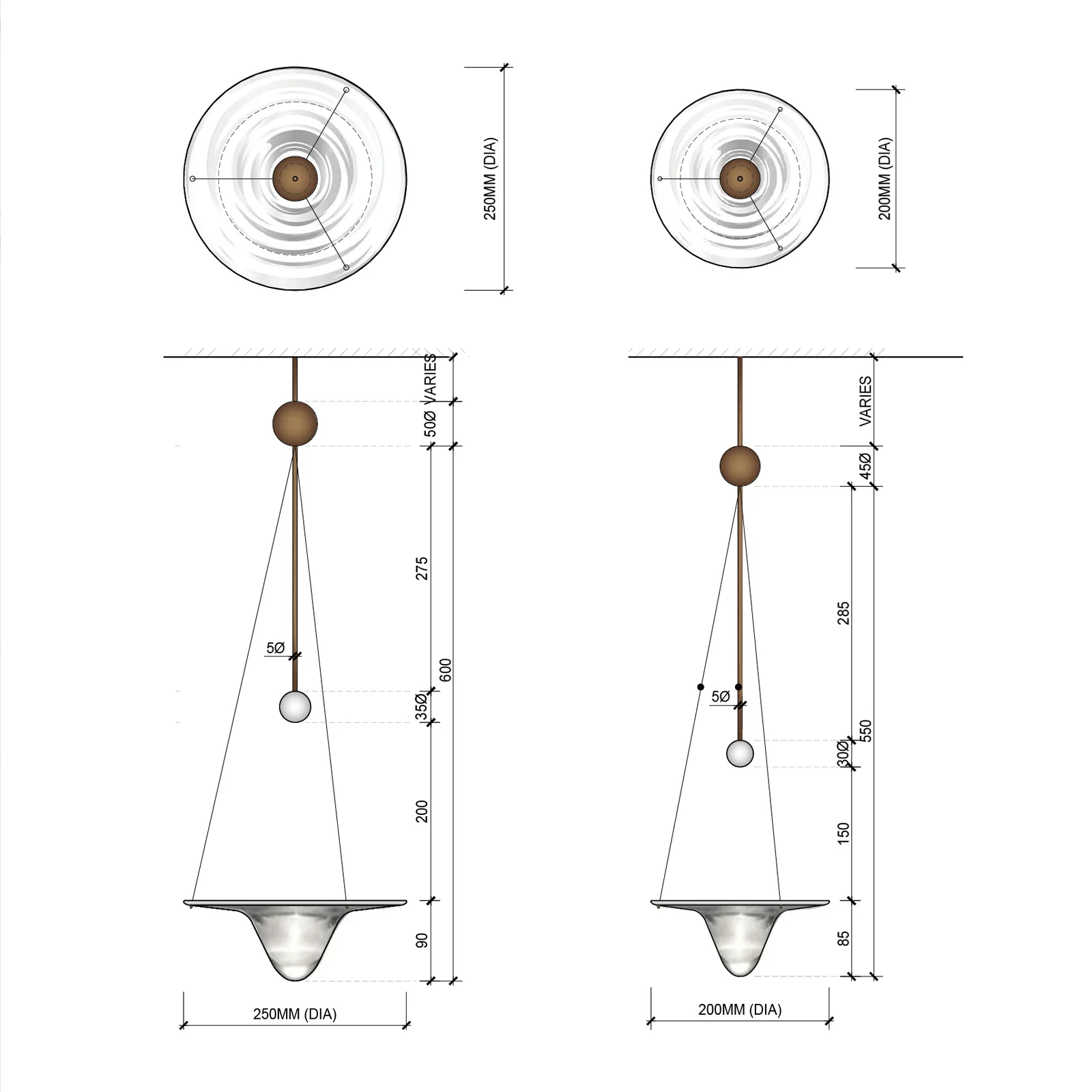 Custom Luxury Chandeliers for USA Luxury Villas | Los Angeles, Miami, Dallas Bespoke Residential Lighting project view
