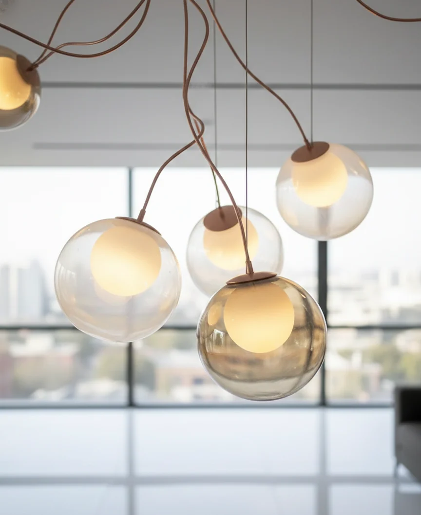 SAA Compliant Custom Lighting Australia | Modern Luxury Villa, Boutique Hotel & Commercial Bespoke Fixtures project view