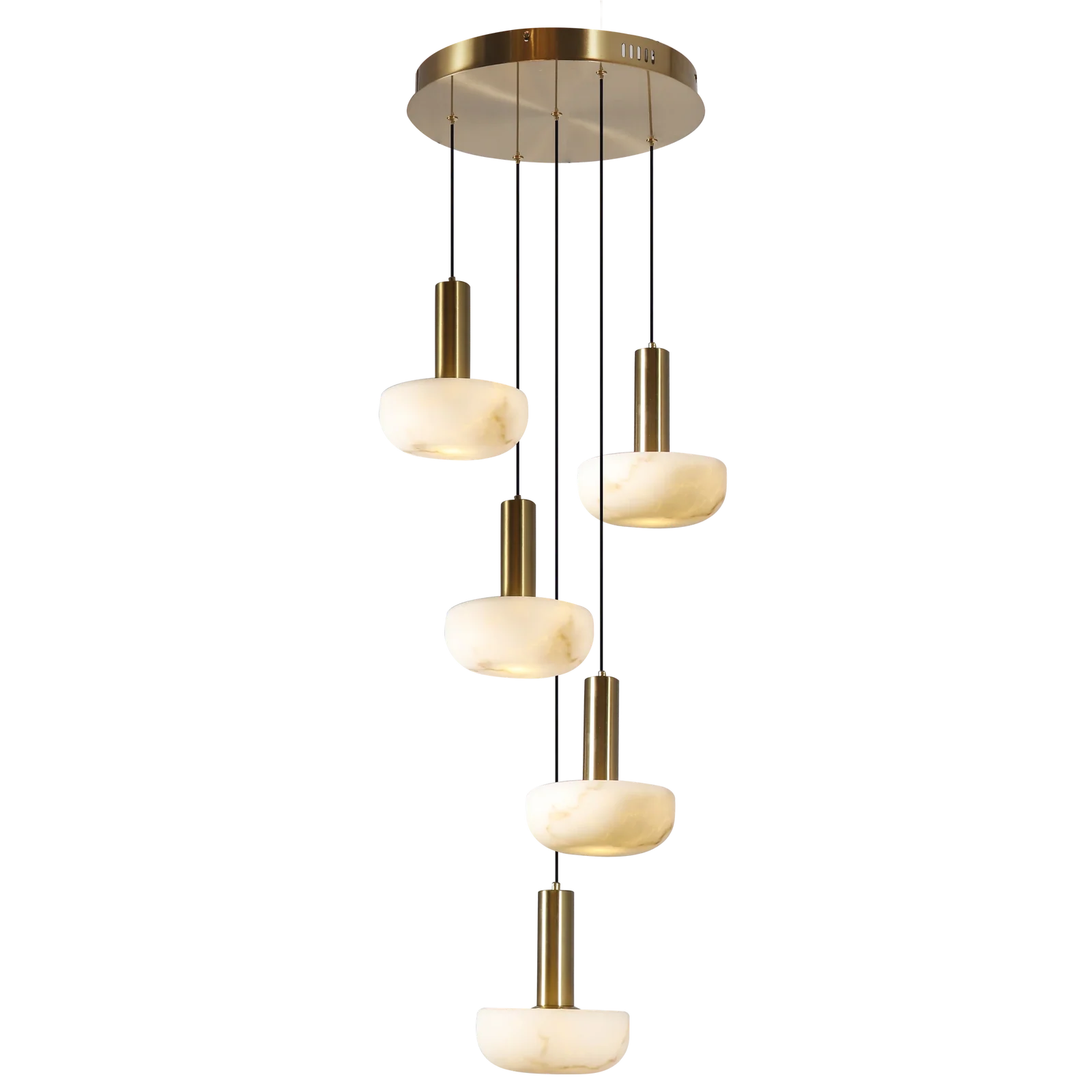 Faux Alabaster Pendant Light detail