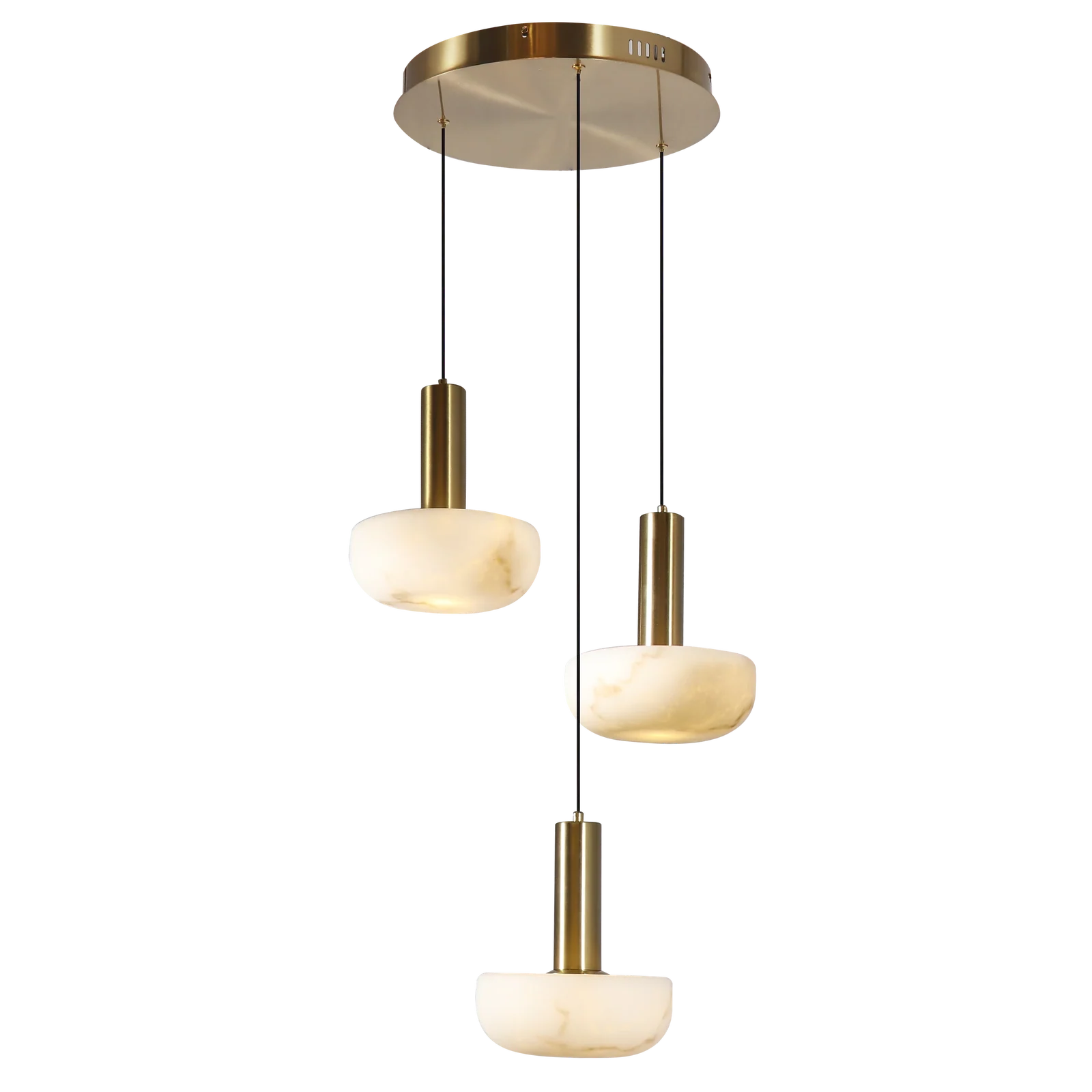 Faux Alabaster Pendant Light detail