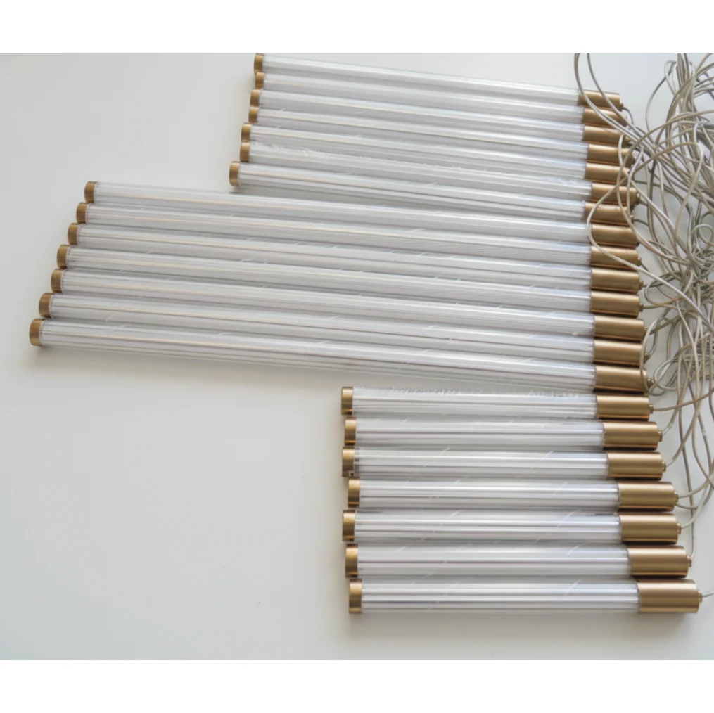 Lithuania Linear Staircase Chandelier project view