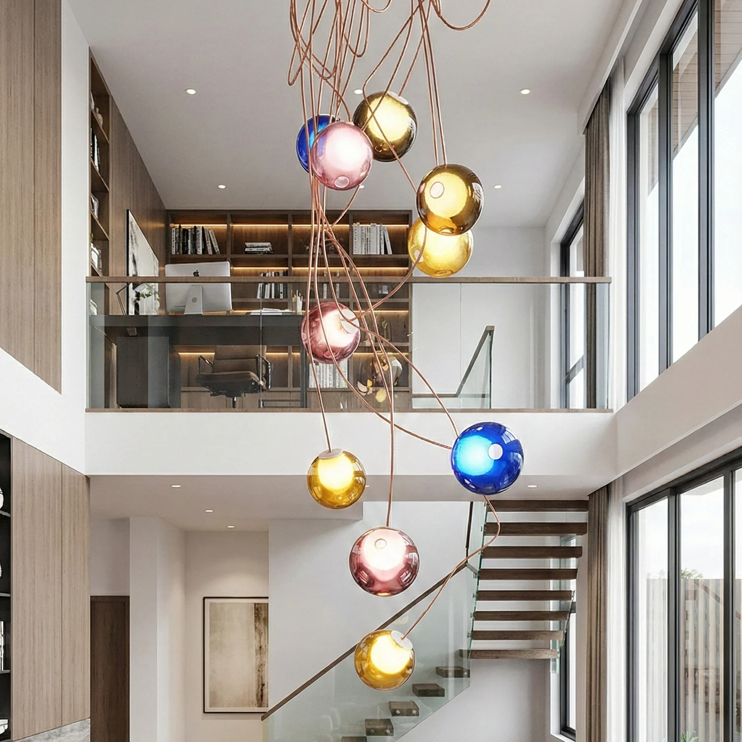 SAA Compliant Custom Lighting Australia | Modern Luxury Villa, Boutique Hotel & Commercial Bespoke Fixtures project view