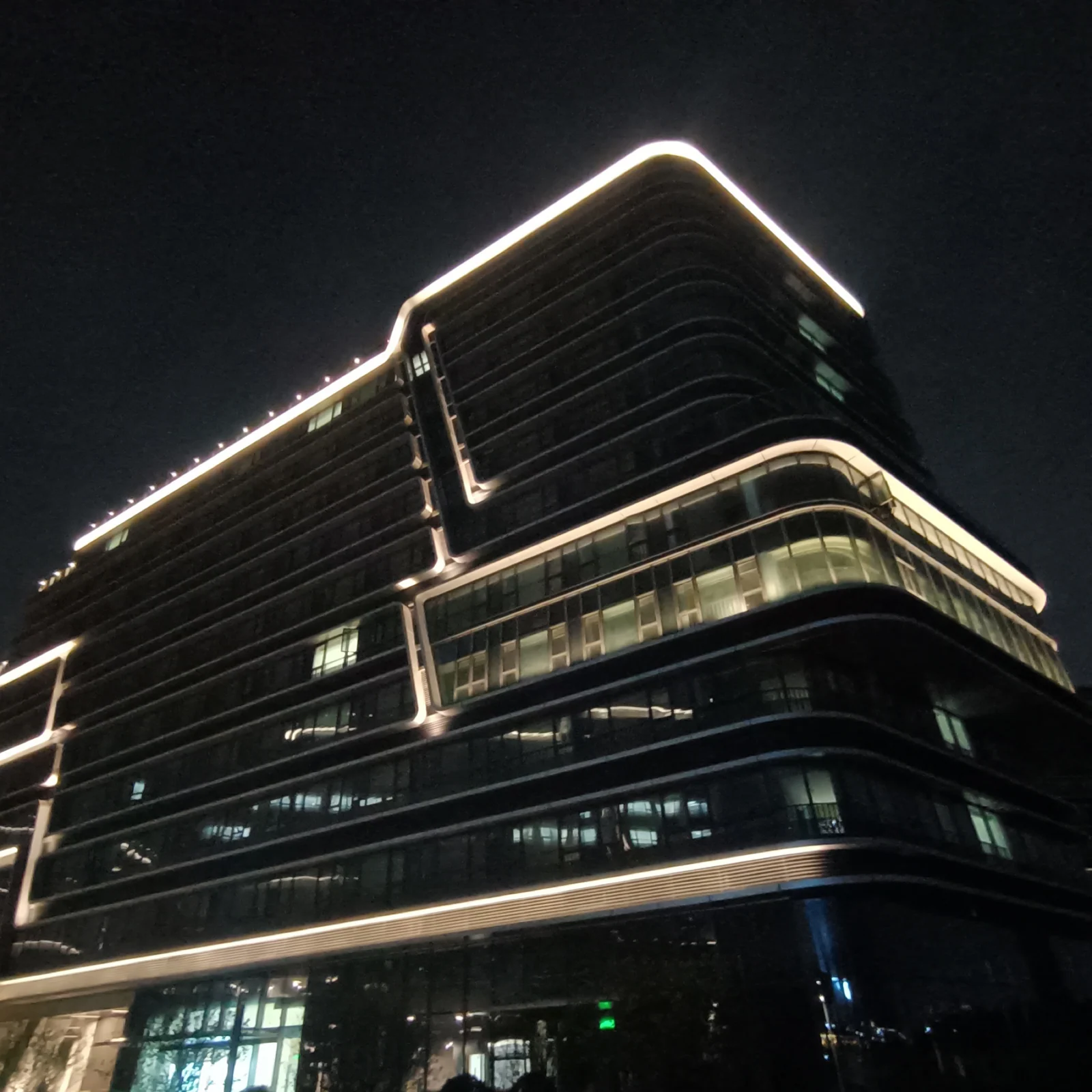 Custom Lighting Manufacturer Facade & Floodlighting Solutions for Shenzhen Airport T3 Public Housing project view