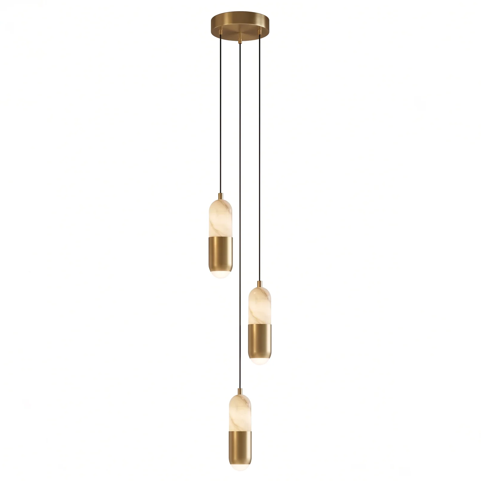Faux Alabaster Pendant Light-2 detail