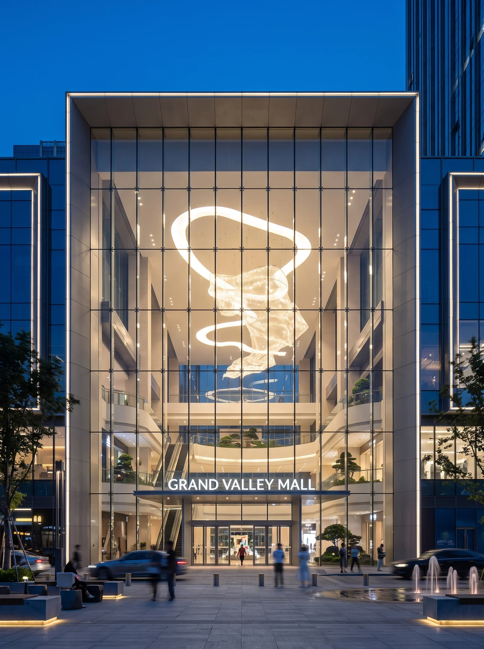 商业中心 lighting project