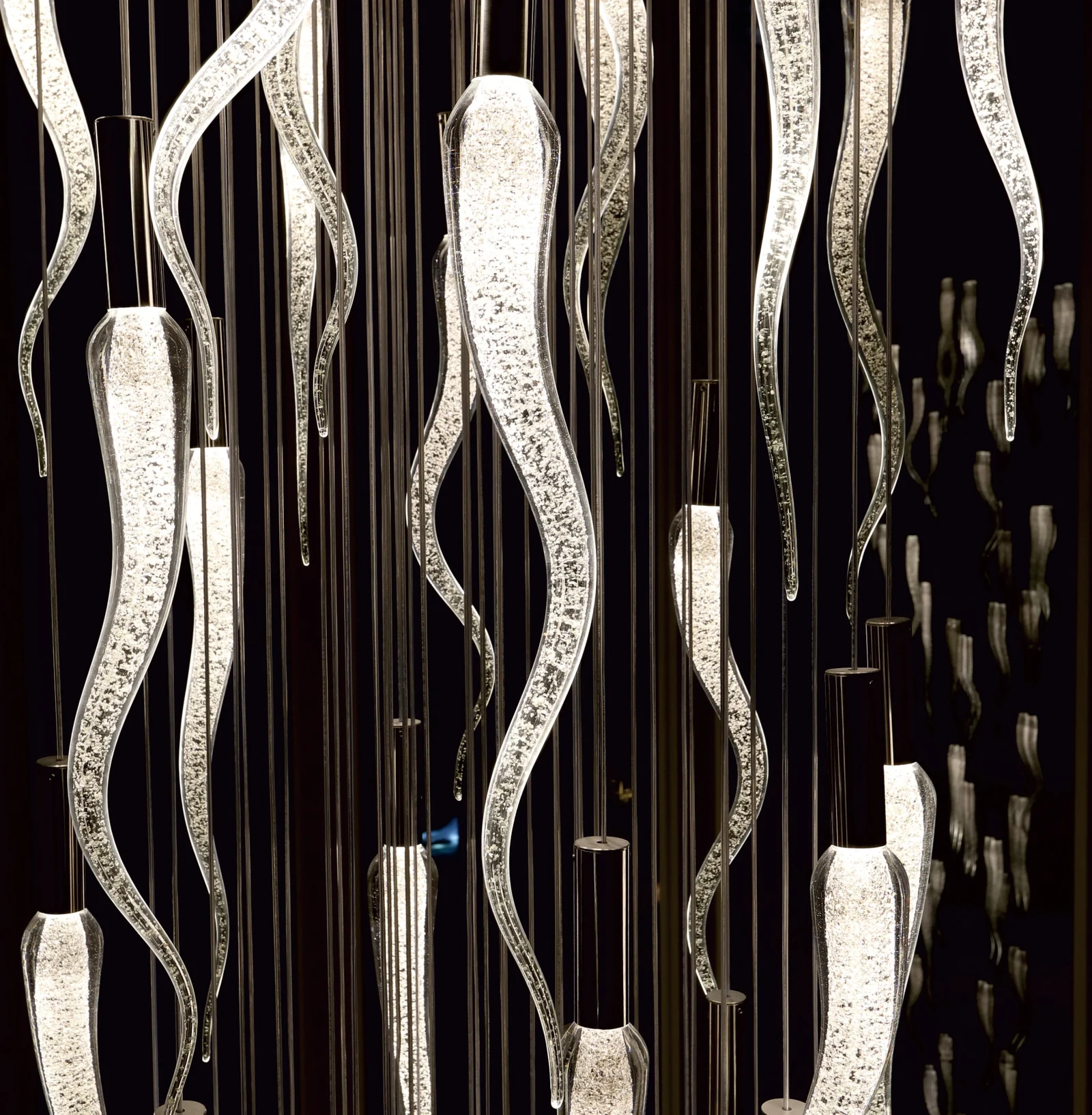 Cambodia Staircase Ribbon Light project view