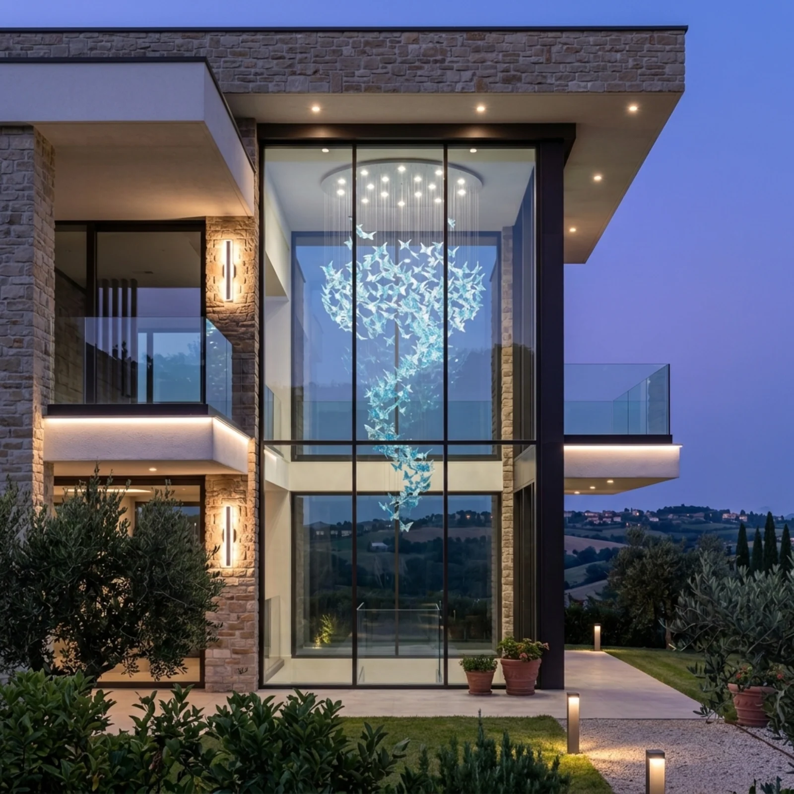 Bespoke Custom‑Developed Large Chandelier Project | Custom Lighting for Luxury Villa, Hotel & Private Club