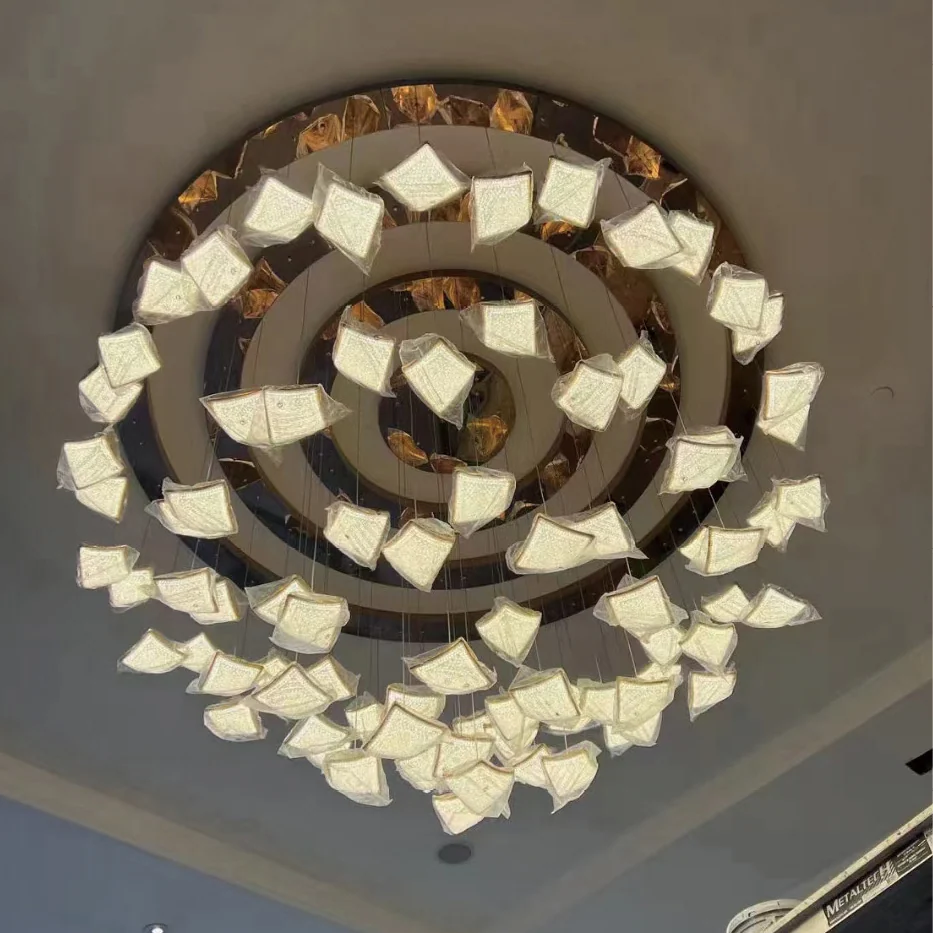 Large‑Scale Custom Atrium Lighting USA | Commercial Building Bespoke Fixtures for New York, Chicago, Dallas project view