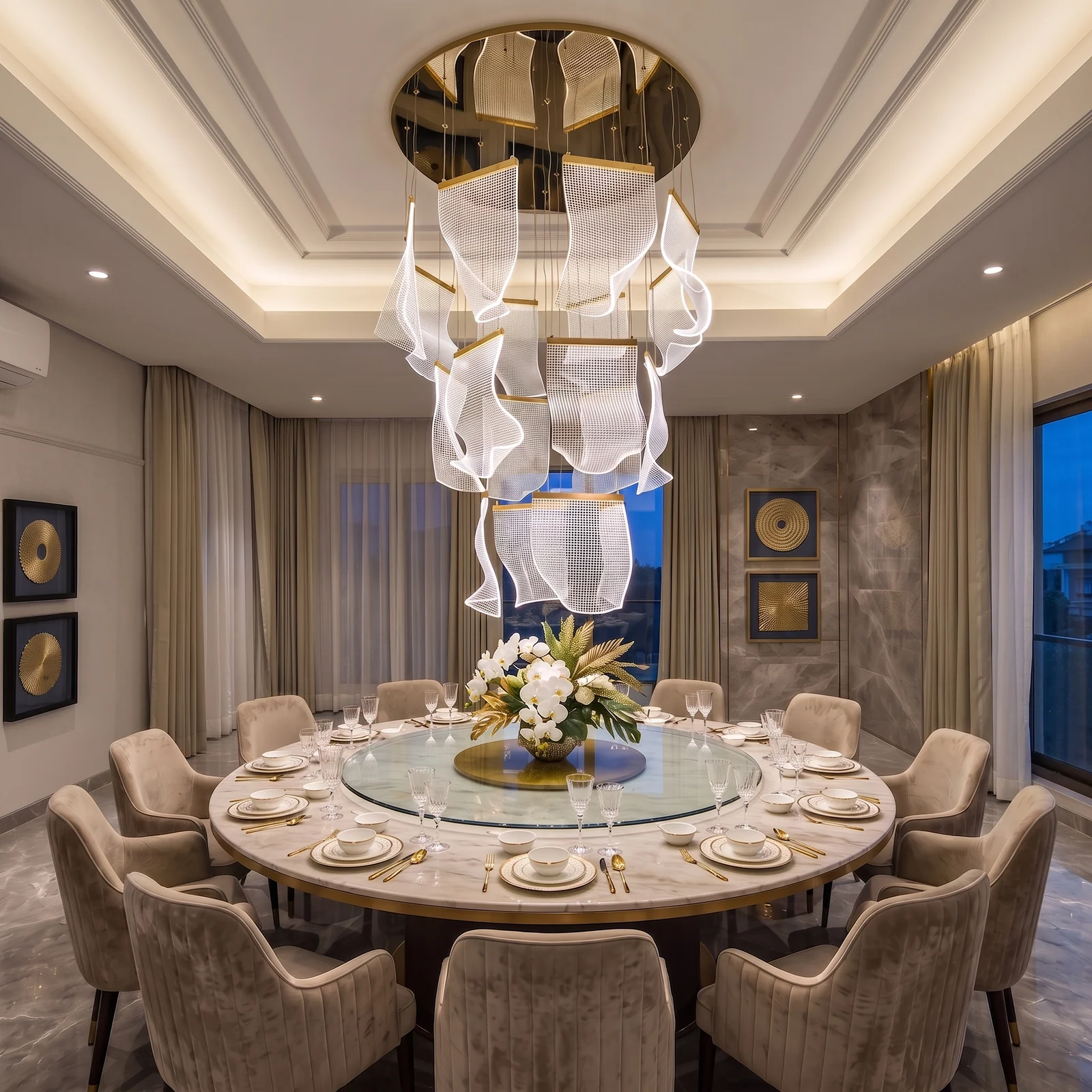 Custom Bespoke Chandelier for Hotel & Villa | Meiyun Lighting Manufacturer