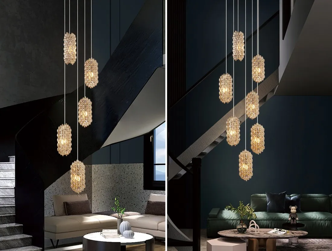 Cake Block Cluster Pendant