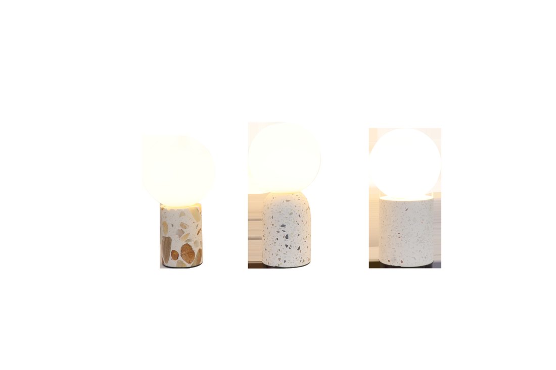 Gourd Stone Table Lamp