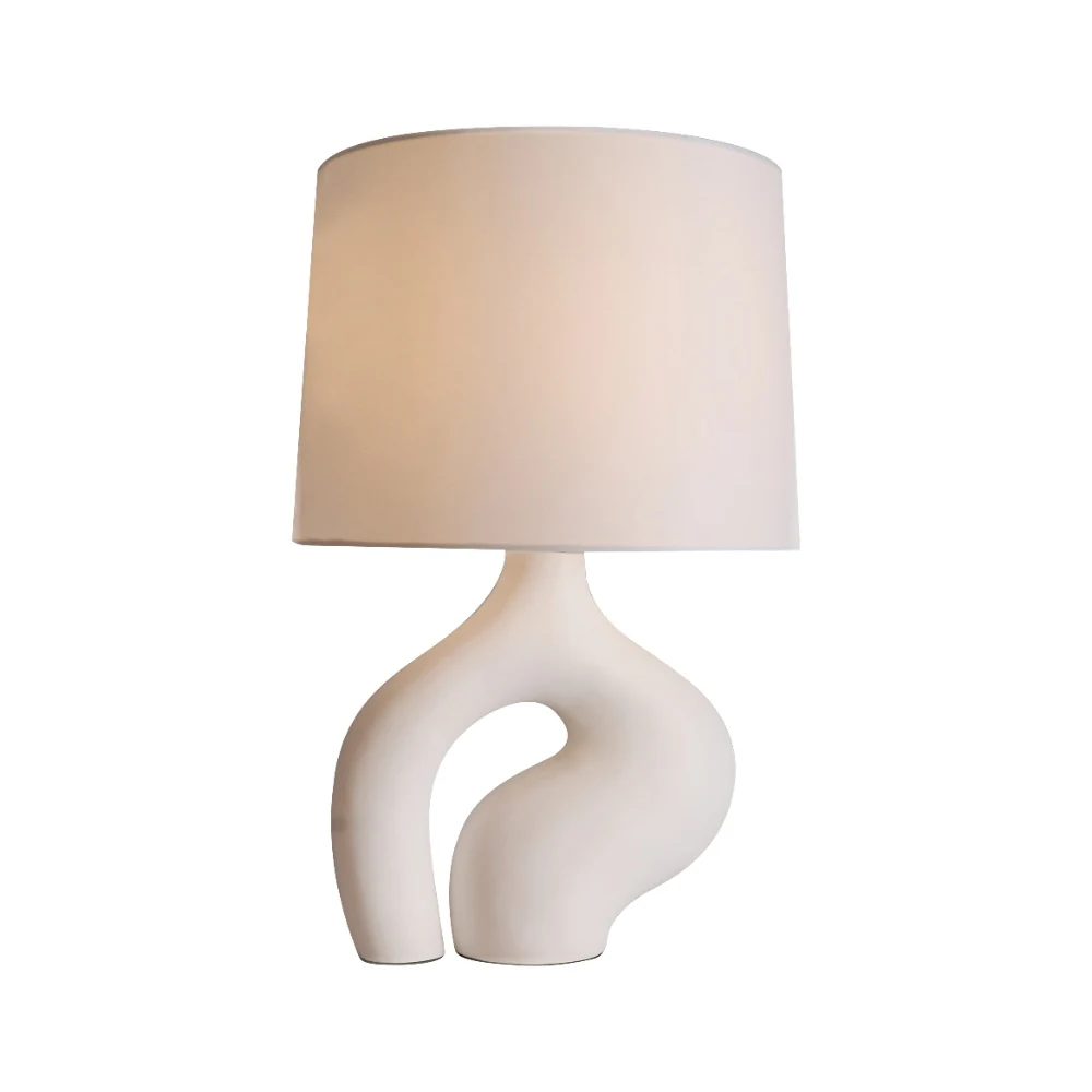 Ceramic Sculptural Table Lamp detail