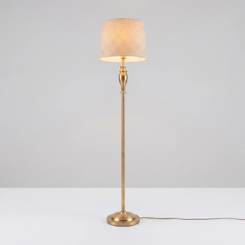 Classic Metal Accent Floor Lamp detail