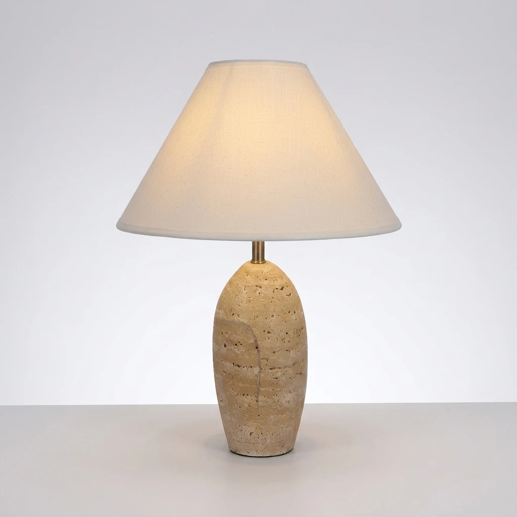 Cone Shade Ceramic Table Lamp