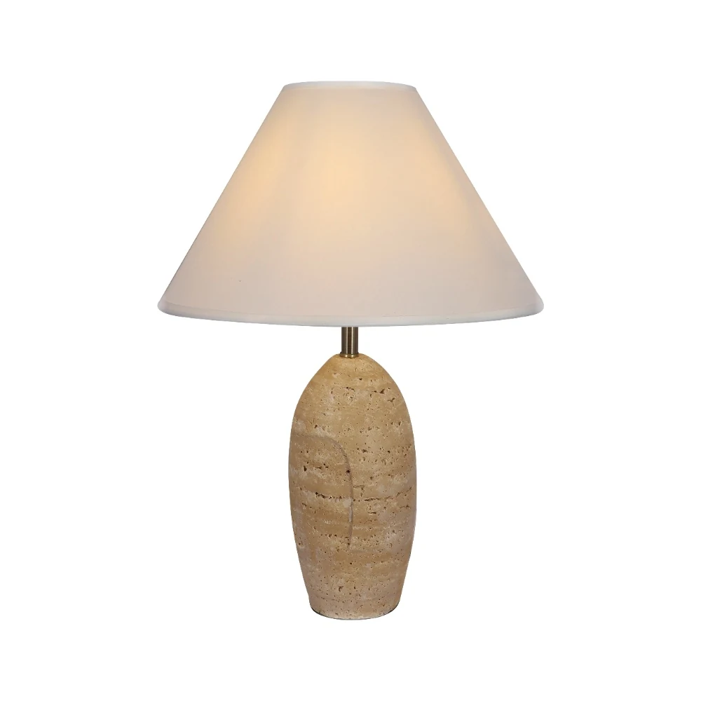 Cone Shade Ceramic Table Lamp detail