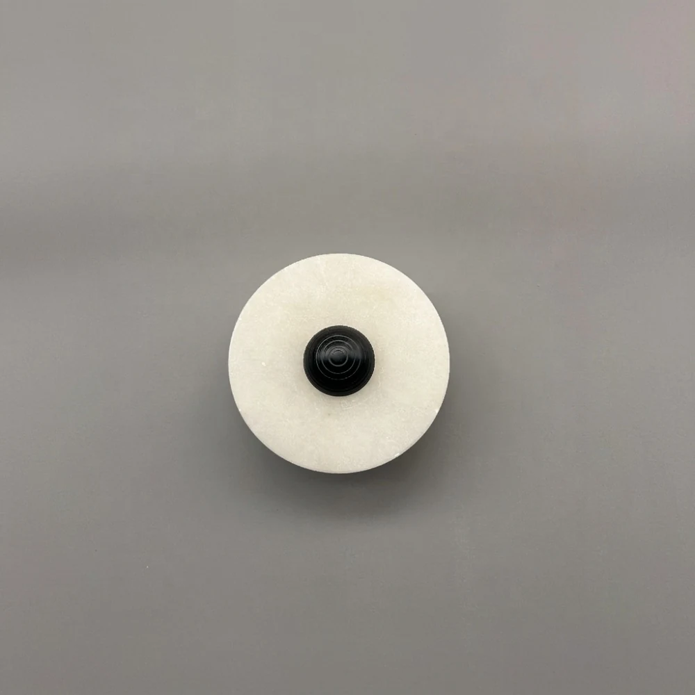 Contemporary Marble & Metal Accent Wall Light detail