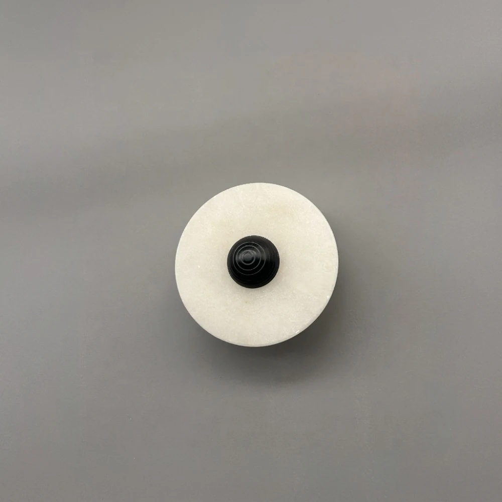 Contemporary Marble & Metal Accent Wall Light detail