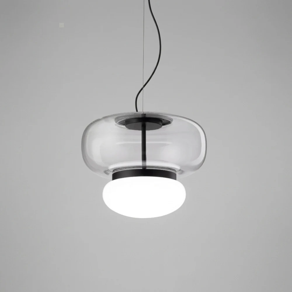 Designer Glass Pendant Light detail