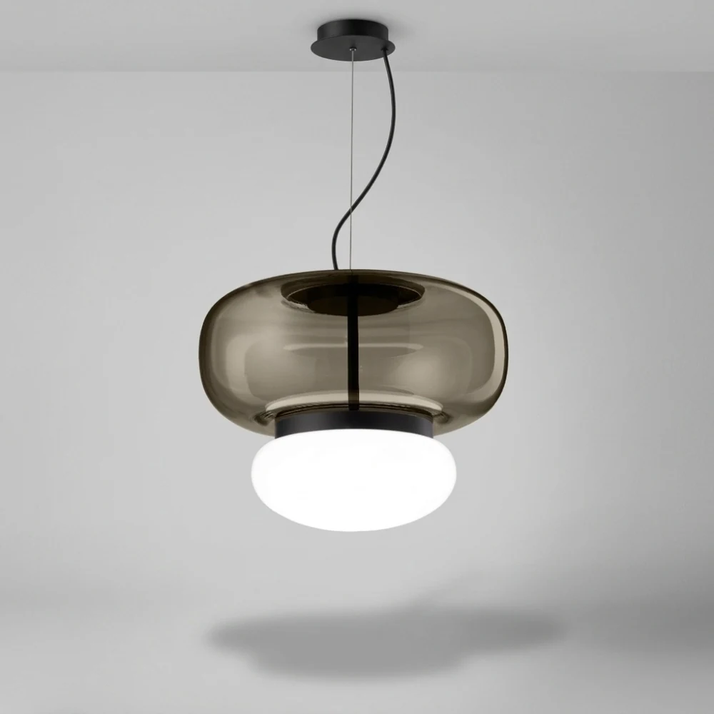 Designer Glass Pendant Light detail