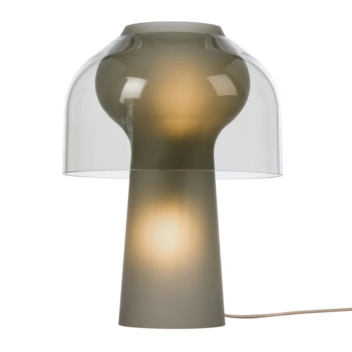 Double-Layer Glass Mushroom Table Lamp detail