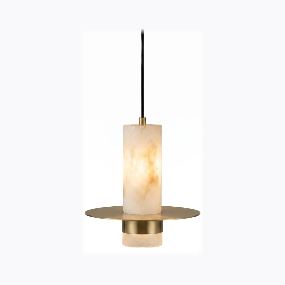 Faux Alabaster Pendant Light Series detail