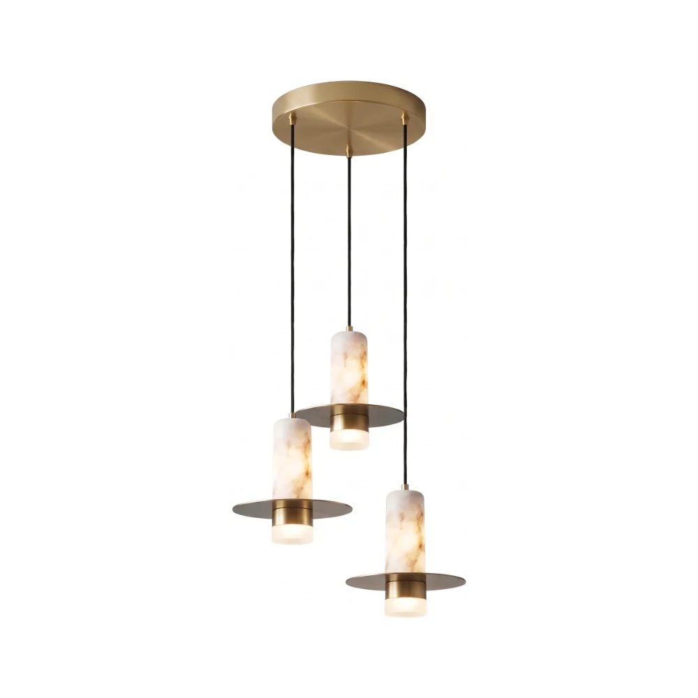 Faux Alabaster Pendant Light Series detail