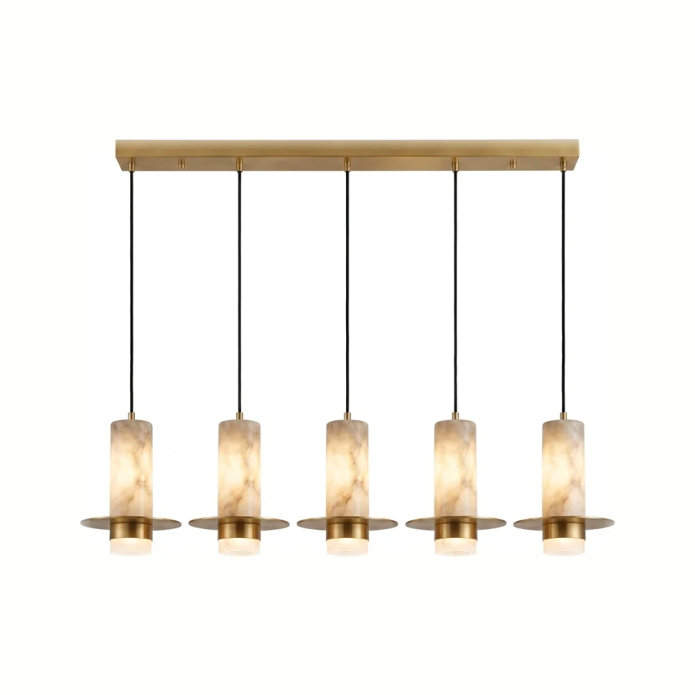 Faux Alabaster Pendant Light Series detail