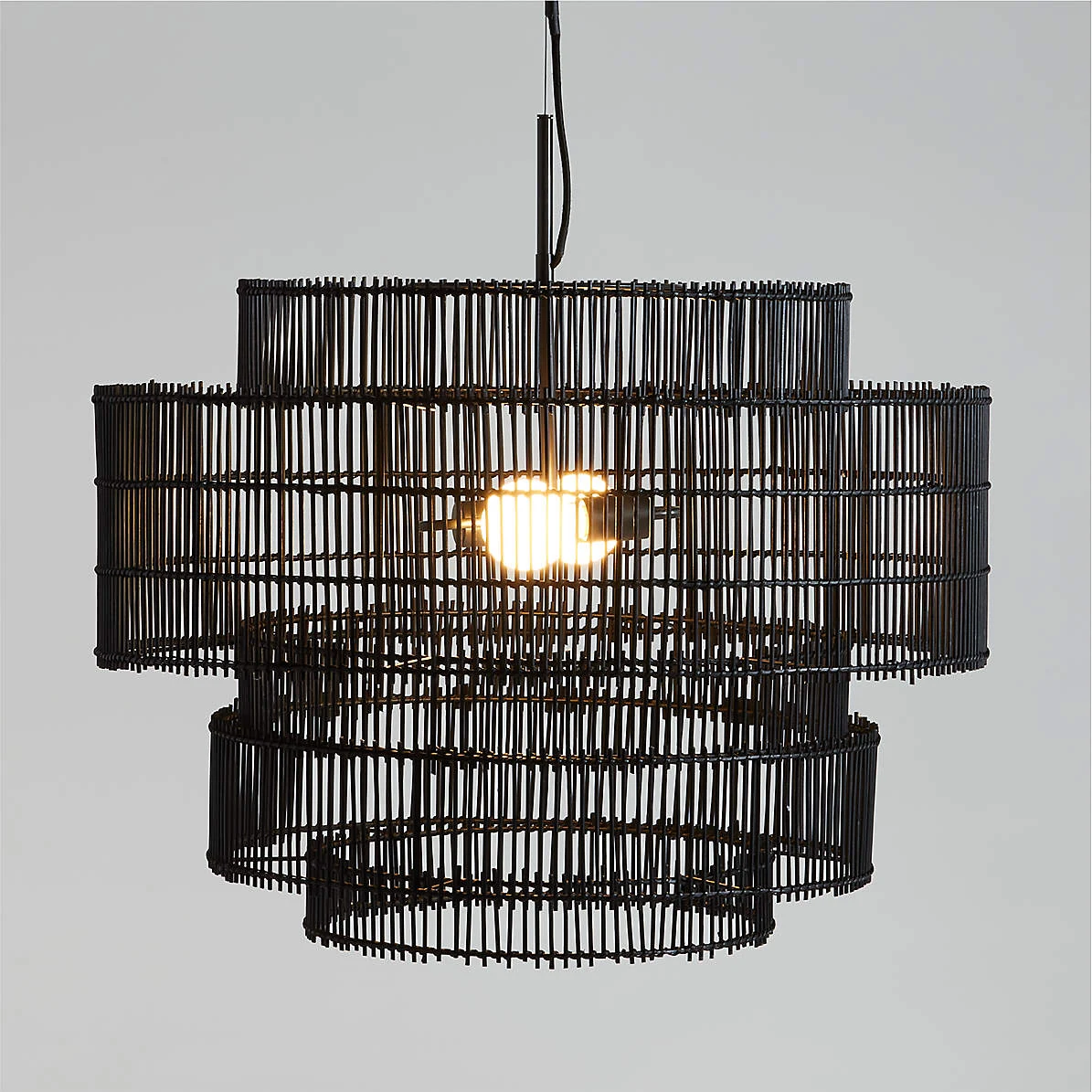 Geometric Grid Pendant Light detail
