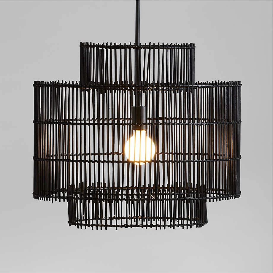 Geometric Grid Pendant Light detail
