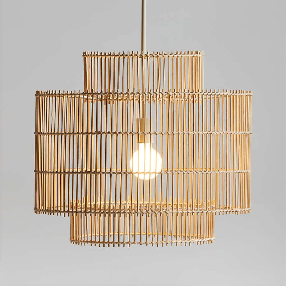 Geometric Grid Pendant Light detail