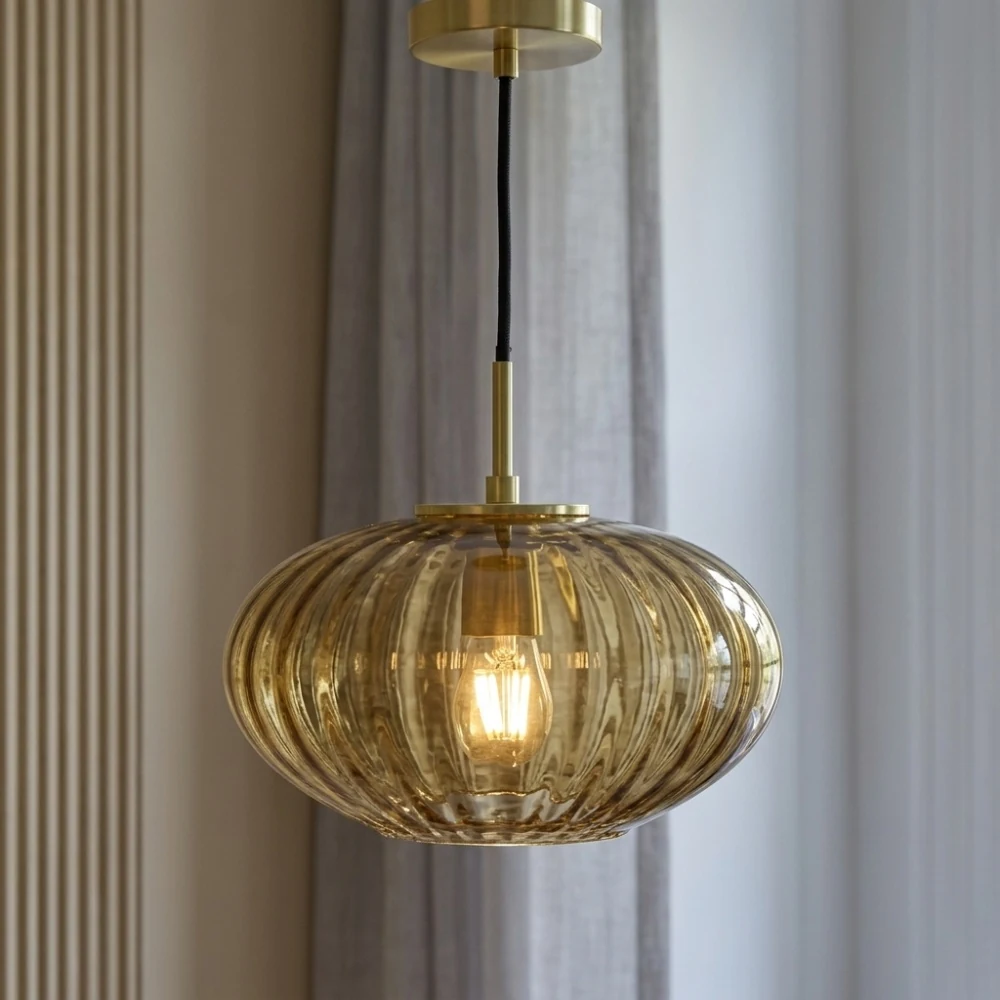 Glass Cluster Chandelier detail