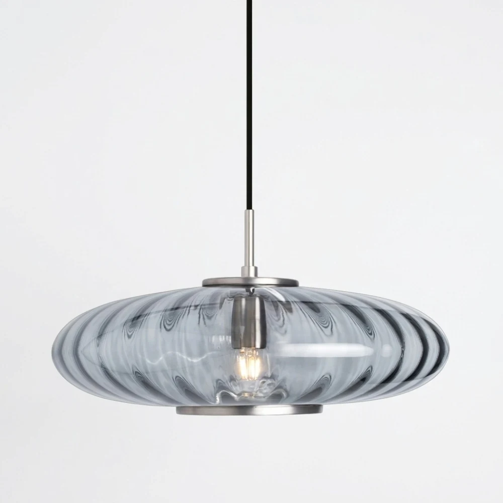 Glass Cluster Chandelier detail