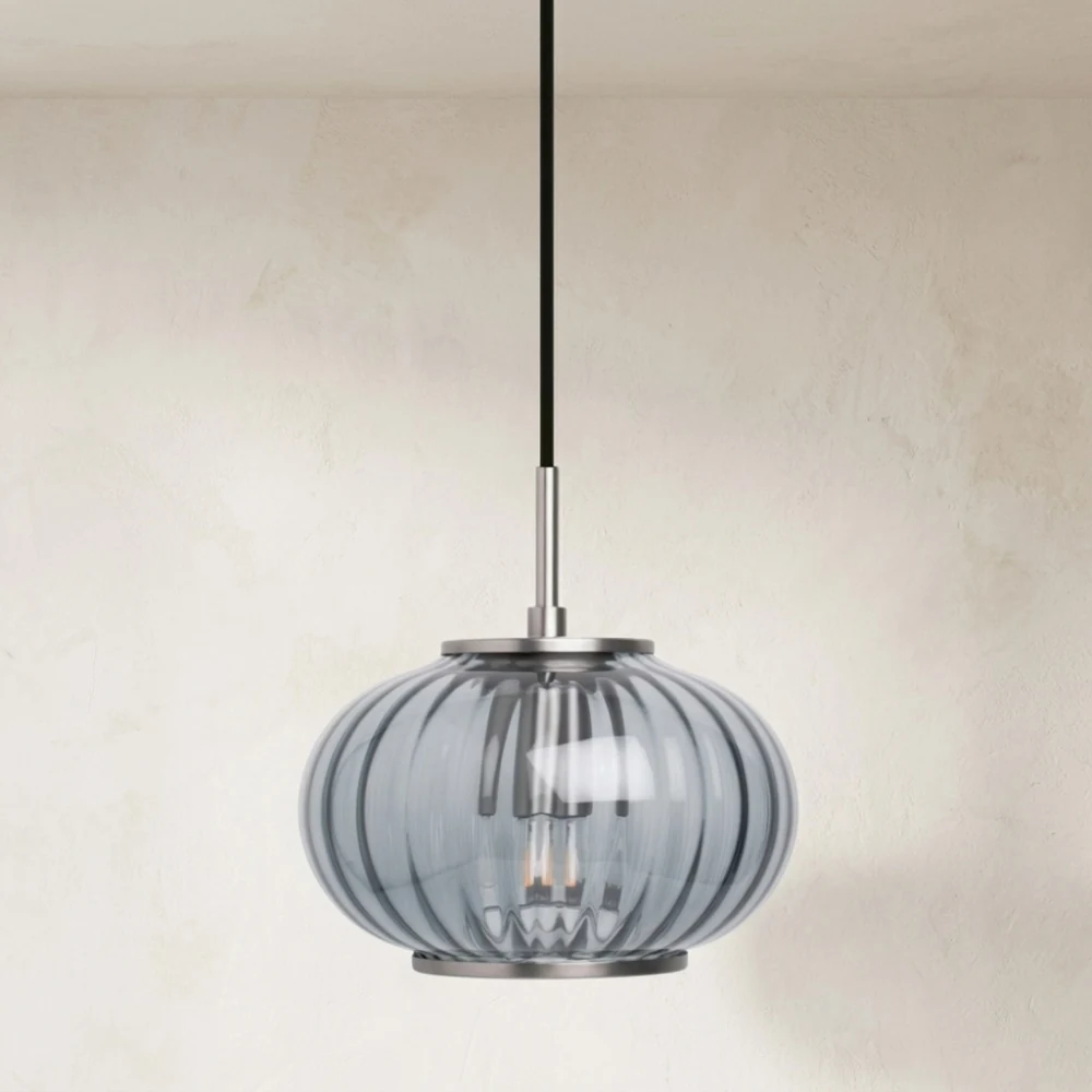 Glass Cluster Chandelier detail