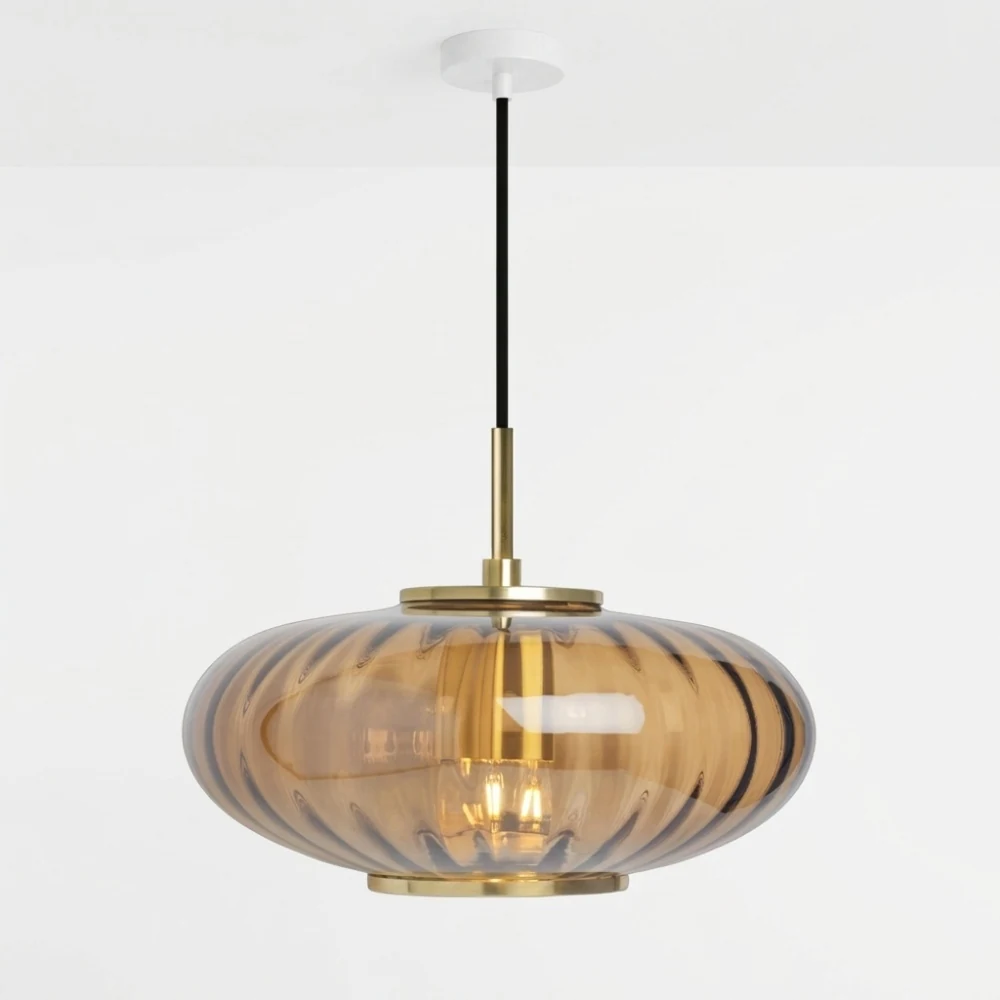 Glass Cluster Chandelier detail